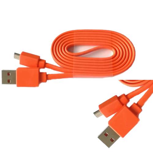New USB power charging cable cord for J B L FLIP 3 4 charge 2+ pulse 2 charge 3 Bluetooth Speaker USB CABLE RED