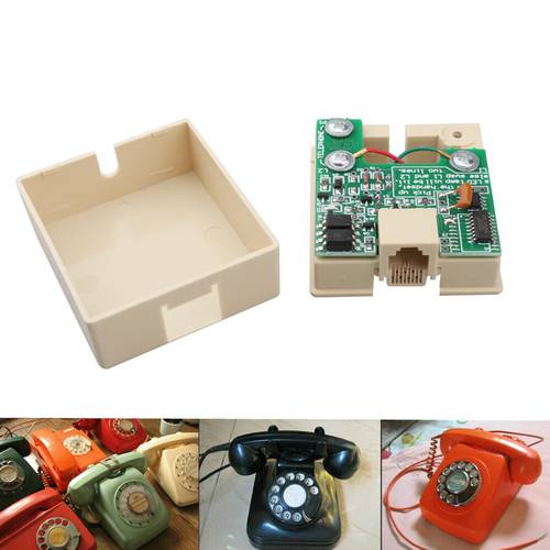 Pulse to DTMF Converter Old dial telephone /Pulse to Dual-Tone Support EU/US Telephone International Enhanced Version
