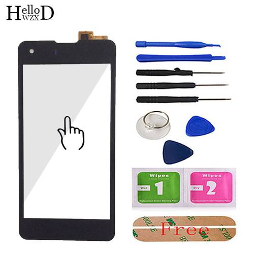 4.7&39&39 Mobile For Highscreen Omega Prime S Touch Screen Glass Front Outer Glass Digitizer Panel Lens Sensor