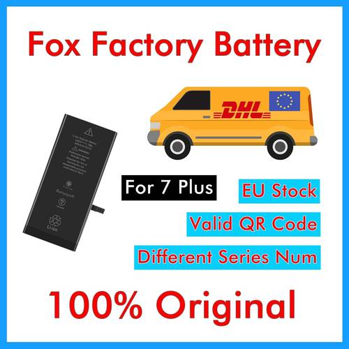 BMT original 10pcs Foxc Factory Battery for iPhone 7P 7Plus 7 plus 0 cycle 2900mAh replacement repair parts BMTI7PFFB