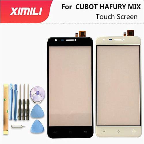 5 inch For CUBOT Hafury Mix Touch Screen Digitizer Panel Front Glass Lens Sensor For Hafury Mix TouchScreen+Tools
