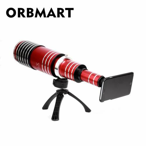ORBMART 80X Optical Zoom Telescope Telephoto Len Mobile Phone Lens For Apple iPhone 7 8 Plus X iPhoneX