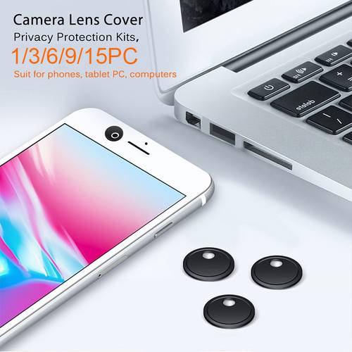 Circle Webcam Cover Privacy Protector Laptop Camera Cover Slider Sticker Web Cam Covers for Tablet PC Samsung Iphone Smartphone