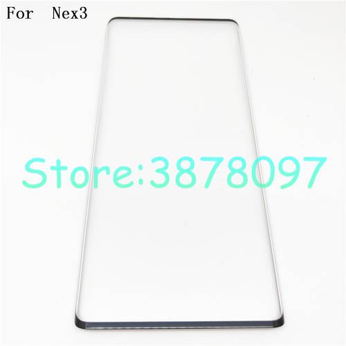 Top Quality Touch Screen For vivo NEX 3 V1924A Front Glass Touch Screen LCD Outer Panel Lens Repair Part