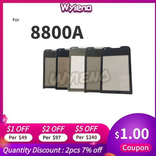 Wyieno N8800A Outer Glass Screen For Nokia 8800A 8800 Arte Glass Lens Front Mirror Panel ( Not touch screen Sensor) Tracking