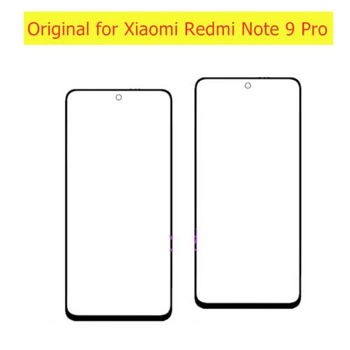 for Xiaomi redmi note 9 pro Touch Screen Glass Sensor Panel Front Glass Panel Digitizer Touchpad Repair Spare Parts