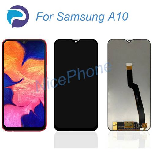 for Samsung A10 screen display + touch digitizer assembly replacement 1520*720 SM-A105F/G/M/F for Samsung A10 screen display