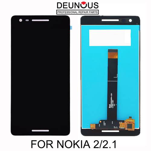 For Nokia 2.1 2 (2018) TA-1080 TA-1084 TA-1092 TA-1093 Nokia 2 TA-1029 TA-1007 LCD Display+Touch Screen Digitizer