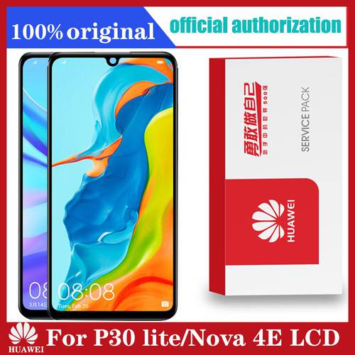 10PCS/LOT 6.15&39&39 Display Replacement for Huawei P30 Lite Nova 4e LCD Touch Screen Digitizer MAR-LX1 LX2 AL01 Screen Display
