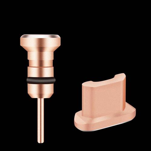 Anti-Dust Plugs USB Port Cover Protector With Headphone Jack Cover USB-C Cover Anti-Dust Caps Pluggy for Smartphone