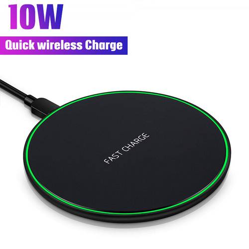 5V/2A 10W Wireless Charger Qi Smart Quick Charge Fast Charger for Mi MIX 2S iPhone X XR XS 8 plus For Sumsung Galaxy S9 S10
