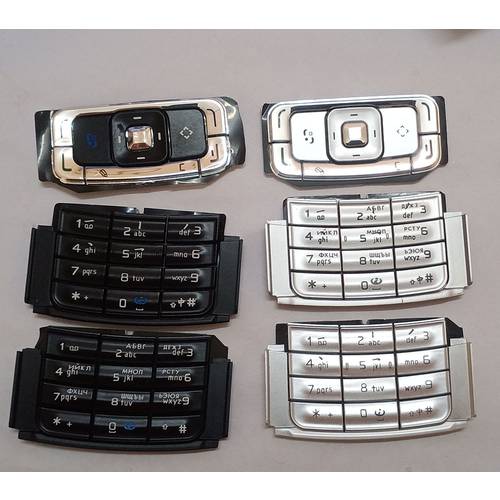 Main Menu English Or Russian Keypad Keyboard Buttons Cover Case Housing For Nokia N95 Version + Tools
