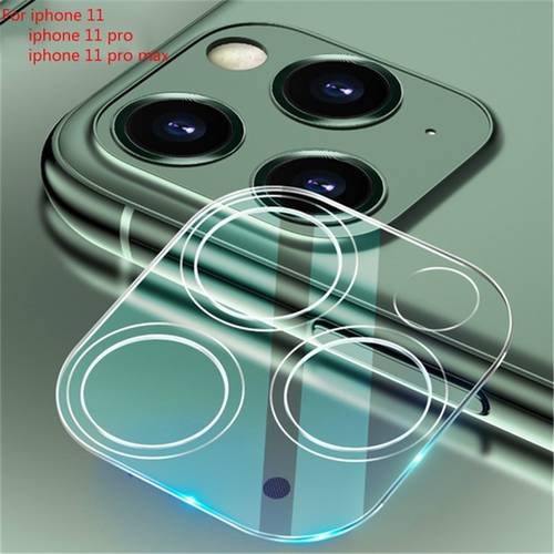 Clear Camera Mobile Phone Lens Soft Glass Protector Cover for IPhone 11 Pro Max I Phone 11Pro Promax IPhone11 11max Accessories
