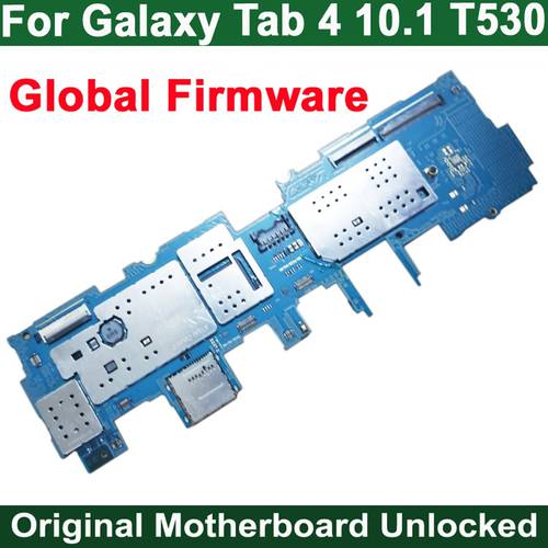 HAOYUAN.P.W Original Full Work Unlock Motherboard Circuits For Samsung Galaxy Tab 4 10.1 T530 Electronic Panel Global Firmware
