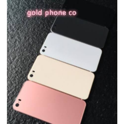 For phone 5 5G like 8 and phone 5S SE Like 8 style Housing Battery Cover Door Rear Cover Chassis Frame for phone 5s SE like 8