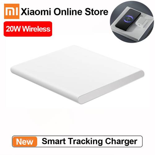 Xiaomi Smart Tracking Wireless Charger 20W Max Wireless Charger For Xiaomi 10 Pro oneplus 8 Portable Wireless Charger