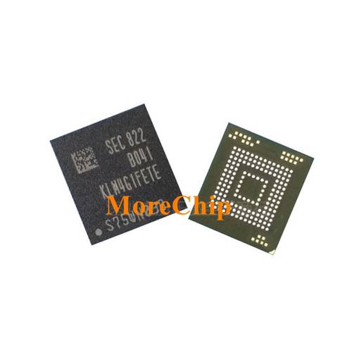 KLM4G1FETE-B041 eMMC BGA153 NAND Flash Memory IC Chip 4GB 5.1 Version Soldered Ball Phone Repair 2pcs/lot