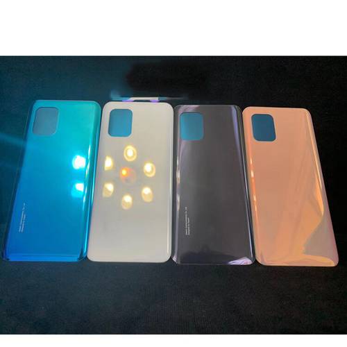 Back Cover Glass For Xiaomi Mi 10 Lite Battery Cover Housing Door Cases Mi10 Lite 5G Replacement Parts Rear Lid Chassis