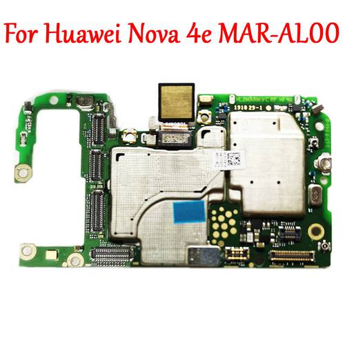 Tested Work Original Unlock Motherboard For Huawei P30 Lite Nova 4e Nova4e MAR-AL00 MAR-LX2 Mainboard Circuit Electronic Chips
