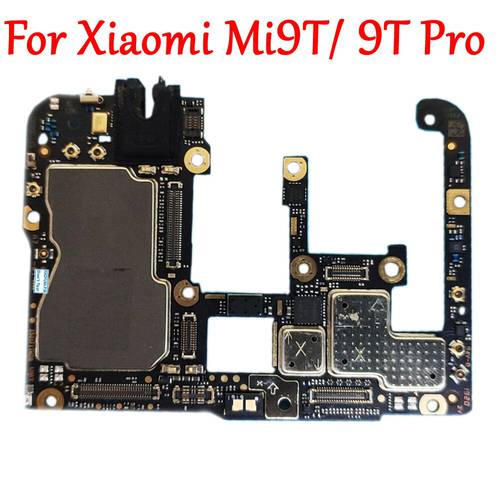 Tested Full Work Original Unlock Motherboard For Xiaomi 9T Mi9T M9T Mi 9T Pro 9tPro Logic Circuit Board Plate Fast Ship