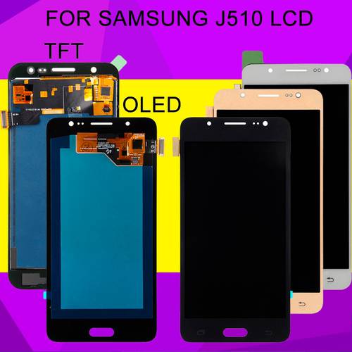 Catteny Amoled For Samsung Galaxy J510 Lcd J5 2016 Display With Touch Panel Digitizer Assembly J510F J510FN J510M J510Y Screen
