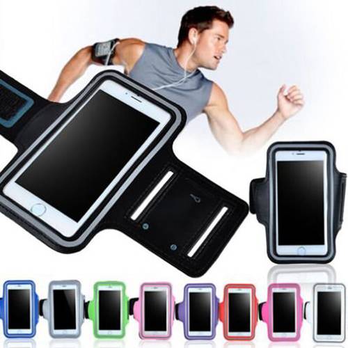 500pcs/lot Waterproof Gym Sports Running Armband Case for iPhone 6 7 8 Plus X Arm band Cover phone case
