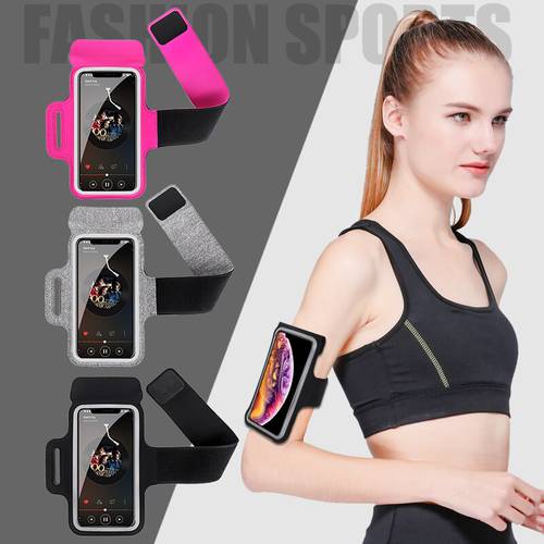 Running Sports Armbands Bag For iPhone 12 Pro Max GYM Fitness Belt On Hand Arm Band Case Phone Pouch For Samsung Xiaomi Huawei