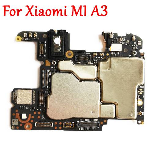 Tested Full Work Original Unlock Motherboard For Xiaomi Mi A3 CC9e MI CC 9E Logic Circuit Board Plate Mainboard MIUI ROM