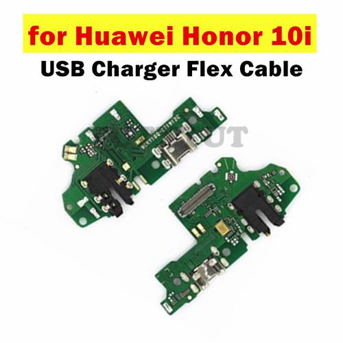 for Huawei Honor 10i USB Charger Dock Connect Earphone Jack Connecting Charging Flex Cable Repair Spare Parts Test QC
