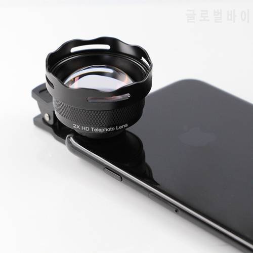The 3rd Gen. phone telephoto lens, Original 2X Teleconverter Lens cell phone camera lens for iPhone Samsung XR Android phone