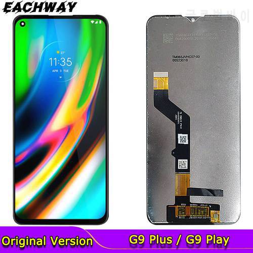 For Motorola Moto G9 Plus LCD Display With Touch Screen Digitizer Panel Assembly Replacement G9 Power For Moto G9 Play LCD