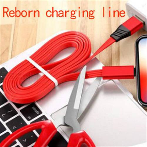 1.5M Length Reborn USB Cable Repairable Charging Cable for Micro USB Type C Wire for iPhone Charger Cable Recoverable Renewable