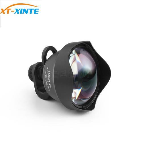 XT-XINTE 16mm Distortion-free Wide Angle Phone Camera Lens 65mm Portrait Telephoto Lens DSLR Effect Phone Lens for Smartphone