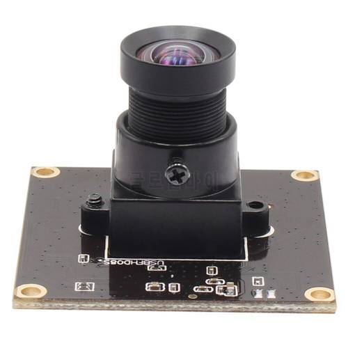 ELP USB 3.0 2MP IMX291 50fps High Speed Web Camera Module USB 3.0 Industrial with No distortion lens for Video conference