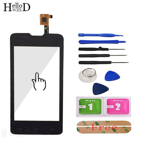 Touch Screen Glass For Fly IQ449 449 Touch Screen Digitizer Panel Front Glass Lens Sensor Replacement Parts Tools Adhesive