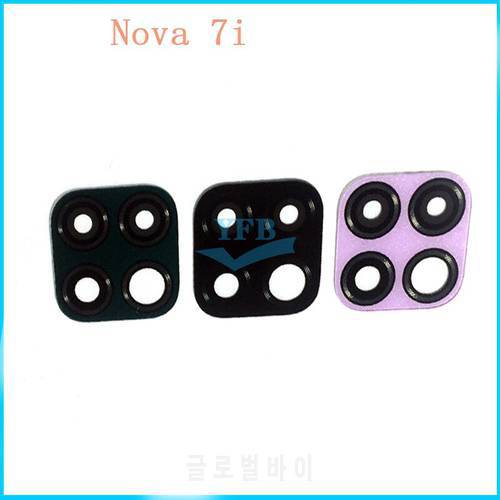 2pcs Rear Back Camera Glass Lens With Stickers For Huawei Nova 7i P40 Lite Replacement Part