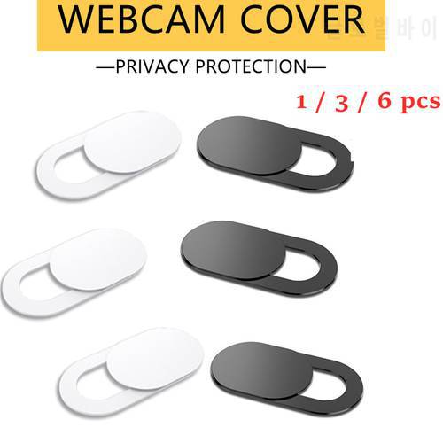WEB Camera cover For laptops iPad Macbook PC Tablet Shutter Magnet Slider mobile phone lens webcam Cover lenses Privacy Sticker