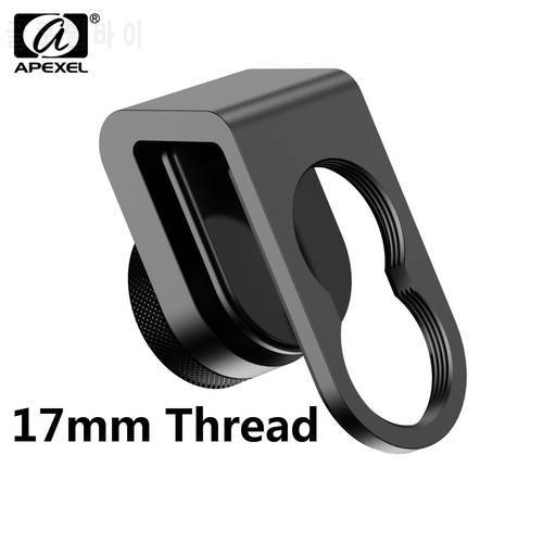APEXEL Universal Bluetooth Remote Clip 17mm Thread/C-Mount Universal Clip For APEXEL Phone Lenses iPhone Samsung All Smartphones