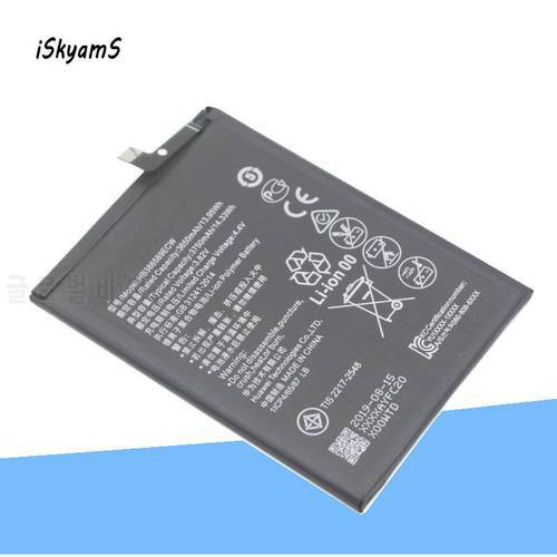 iSkyamS 1x 3650mAh HB386589ECW Battery For P10 Plus VKY-AL00 Nova 3 4 Honor 8X V10 VKY-AL00 Mate 20 Lite PAR-LX1 L11 L21 LX9 L29