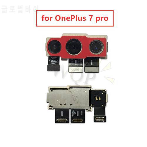 for Oneplus 7 pro Back Camera Big Rear Main Camera Module Flex Cable Assembly Replacement Repair Spare Parts Test