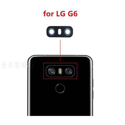 for LG G6 Camera Glass Lens Back Rear Camera Glass Lens Replacement Repair Spare Parts with Glue