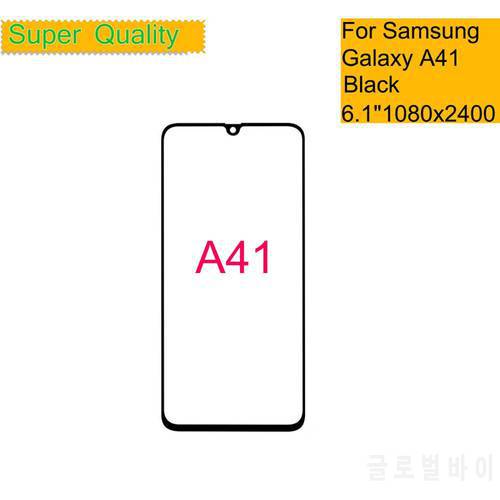 10Pcs/Lot For Samsung Galaxy A41 A42 5G Touch Screen Panel Front Outer Glass LCD Lens With OCA Glue