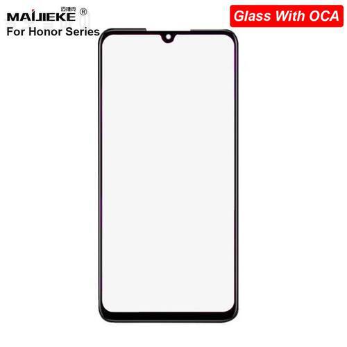 5PCS 2 in 1 Screen Outer Glass Lens with OCA Replacement For Huawei Honor 30 lite 20 Pro Honor 10 lite 9X Front Glass Repair