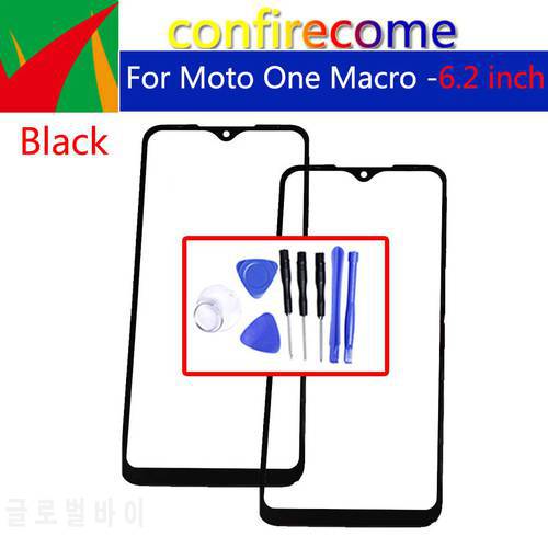 Outer Glass Lens For Motorola Moto One Macro LCD Display Front Touch Screen For XT2016