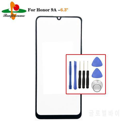 9A For Huawei Honor 9A Front Touch Screen Glass Outer Lens Replacement