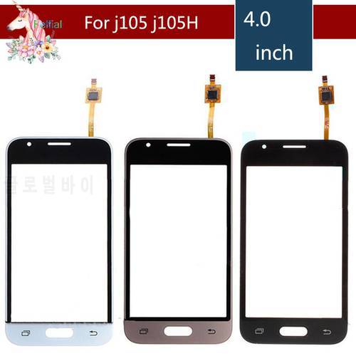 50pcs/lot For Samsung Galaxy J1 Mini J105 SM-J105Y J105H J105M Touch Screen Digitizer Sensor Glass Lens Panel Replacement