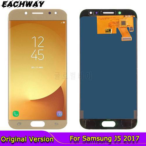 New J530FM Display For SAMSUNG GALAXY J5 2017 LCD J530f Display Touch Screen Digitizer Assembly Replacement For SAMSUNG J530 LCD