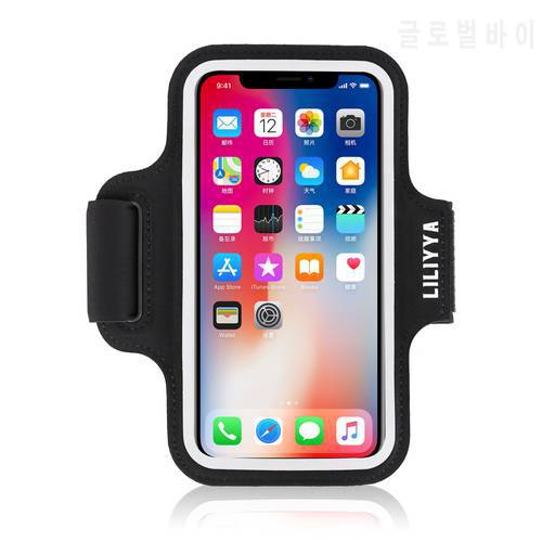 LILIYYA Sport Armbands For iPhone 12 mini 11 Pro Max X Xs Max XR Gym Running Phone Case for Samsung S20 S10 S9 S8 Huawei P40 P30