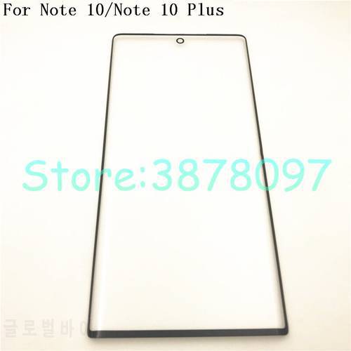 Front Touch Screen Outer Glass Lens Repair Replacement For Samsung Galaxy Note 10 N970 & Note 10 Plus N975 Touchscreen+OCA