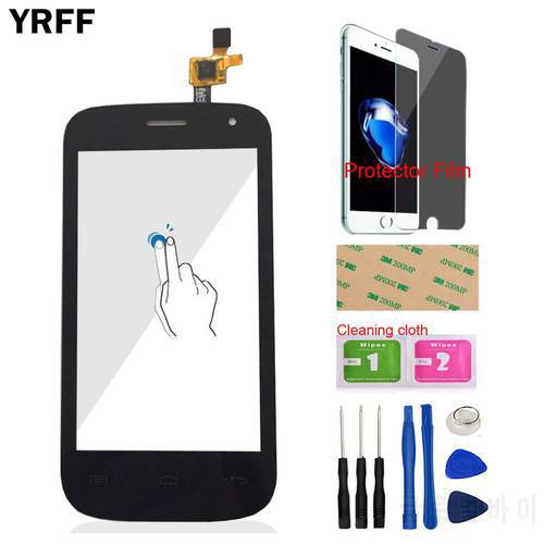 Front Glass Touch Screen For Fly IQ445 IQ 445 Touch Digitizer Panel Glass Sensor 4.0&39&39 Phone Tools Protector Film Adhesive